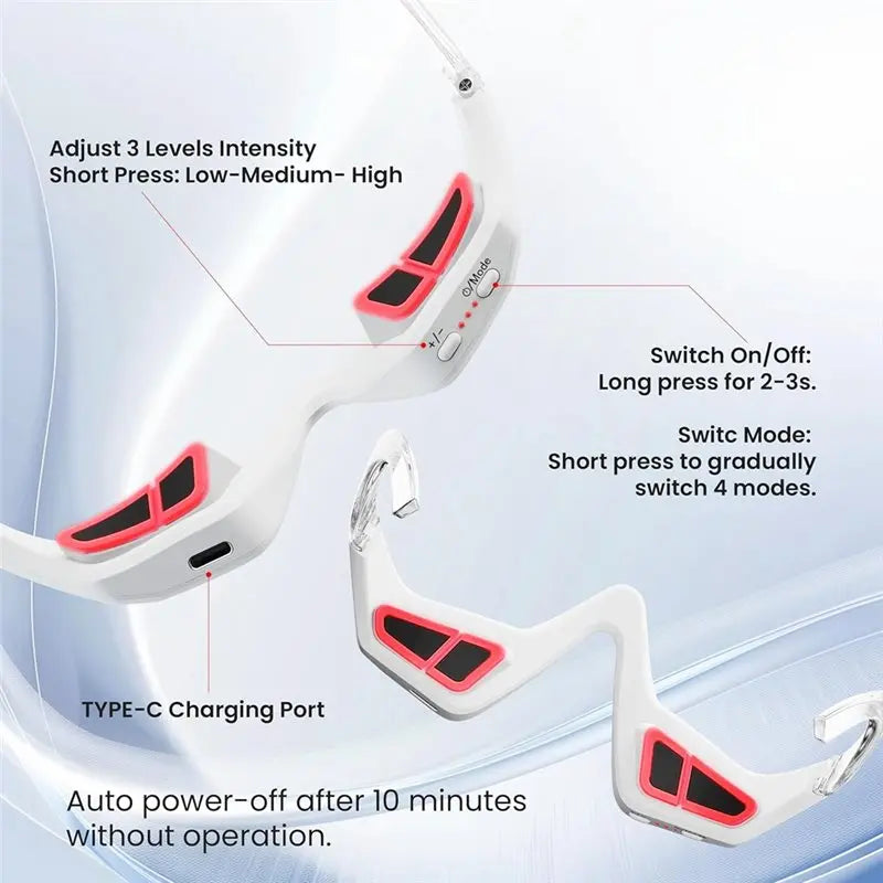【RECOMENDAR】Eyes Relax Massager Red Light Therapy Device Eye Red Light Therapy Device For Reducing Dark Circles Smoothing Fine L