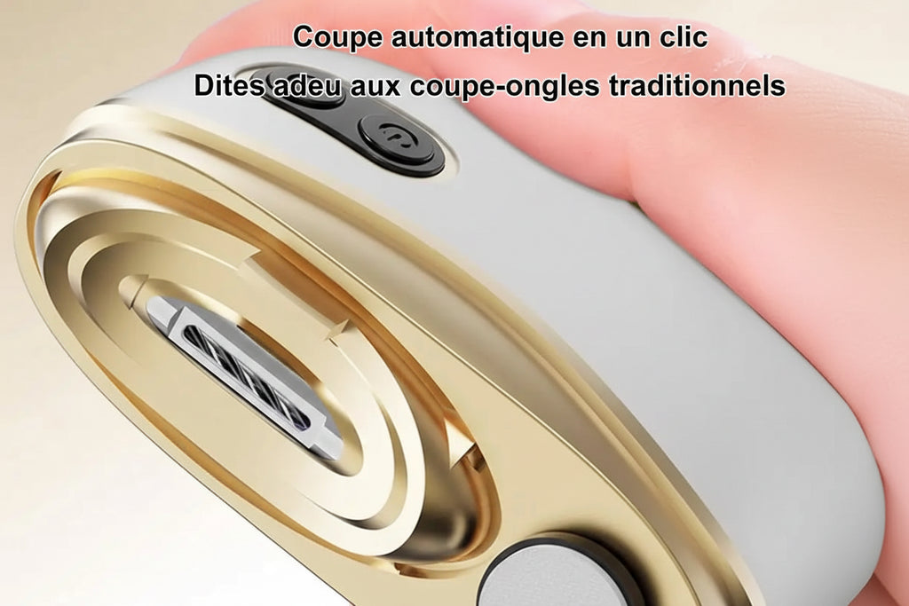 NailSafe - Des ongles soignés grâce à notre système de coupe et lissage intégré
